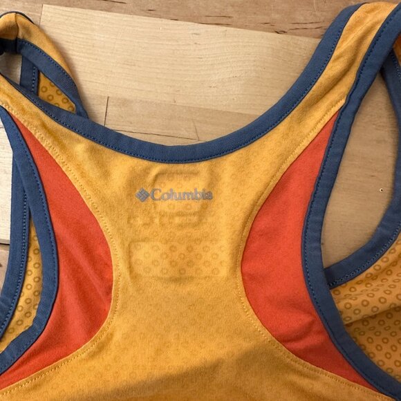 Ws Columbia Tank Top, Omni Freeze Zero, Medium, Orange - Picture 5 of 7